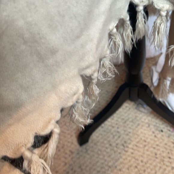 Zara Accessories Aztec Style/Fringe Jacket Sweater. Size Medium - Picture 3 of 7